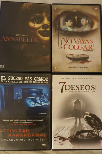 Annabelle / 7 Deseos / No Vayas A Colgar / Actividad Para Or (Usado)