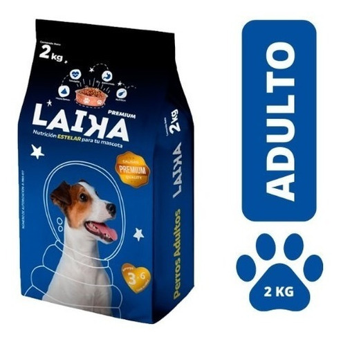 Croquetas Para Perro Laika Adulto 2 Kg