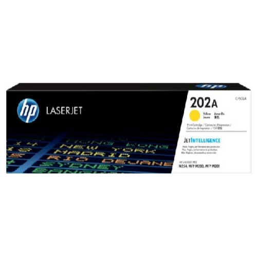 Toner  Hp Laserjet 202a Amarillo