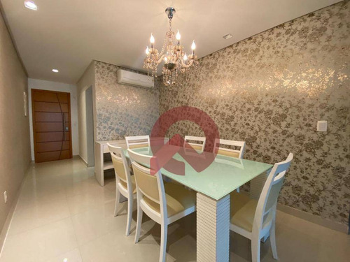 Imagem 9 de 23 de Apartamento Com 3 Dormitórios À Venda, 127 M² Por R$ 1.100.000,00 - Vila Guilhermina - Praia Grande/sp - Ap2871