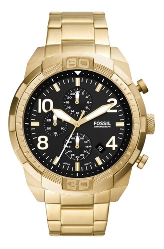 Reloj Hombre Fossil Bronson Chrono Acero