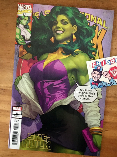 Comic - Sensational She-hulk #1 Artgerm Stanley Lau Sexy