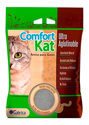 Arena Para Gatos Comfort Kat X 9 Kg