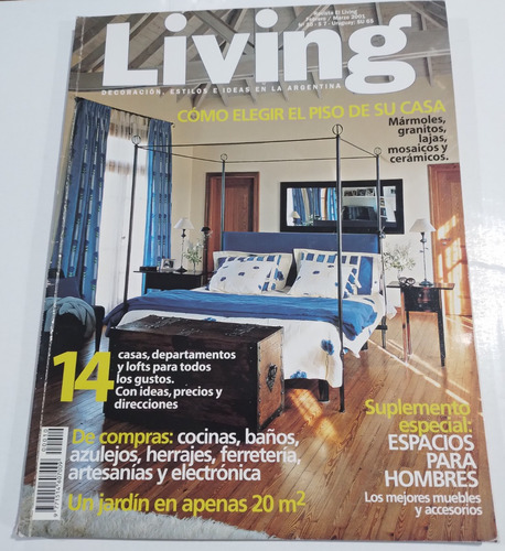 Revista Living Num 10 Feb Marz 2001 Decoracion Estilos Ideas