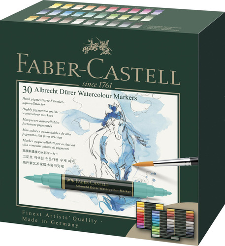 Marcadores Acuarelables Faber Castell X 30