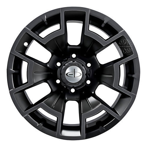 Llanta Deportiva Eb Usw11 R17x8 6x114,3 Frontier Alaskan Negro Mate