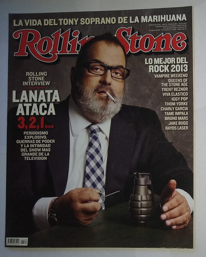 Revista Rolling Stone Nº 184 - Jorge Lanata - 2013 