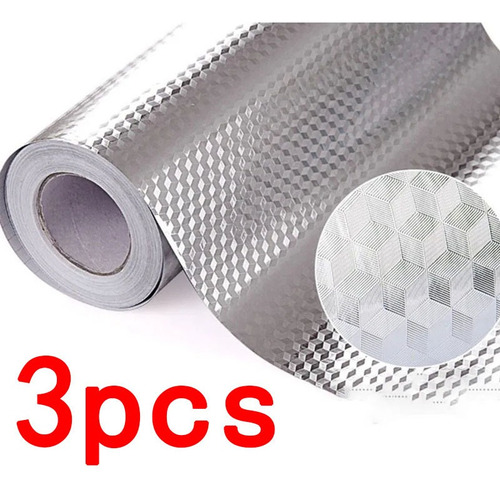 3 Piezas Impermeable De Aleación De Aluminio Papel Tapiz Aut