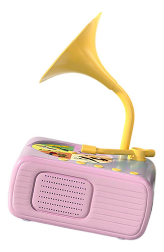 Gramófono Infantil, Fonógrafo Educativo Para Niños Rosa