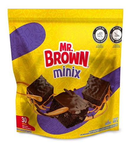 Bimbo Rm. Brownie Minix Surtidos 600g 30