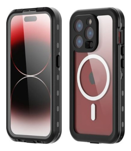 Para iPhone 15 Pro / Max - Case Acuático Redpepper Ip68 