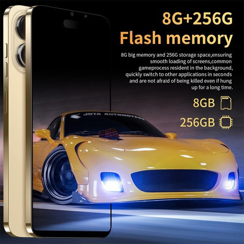 2024\ Smartphone I14 Pro Max Android De 8 Gb+256 Gb De 6,7 P
