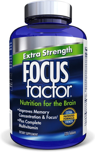 Focus Factor Extra 120tabs - Unidad a $3099