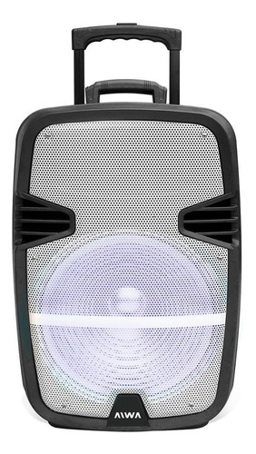 Imagen 2 de 9 de Parlante Aiwa Aw-p1510d-sn Portátil Bluetooth + Mic Premium