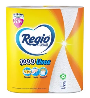 Regio Toalla De Papel 1000 Usos