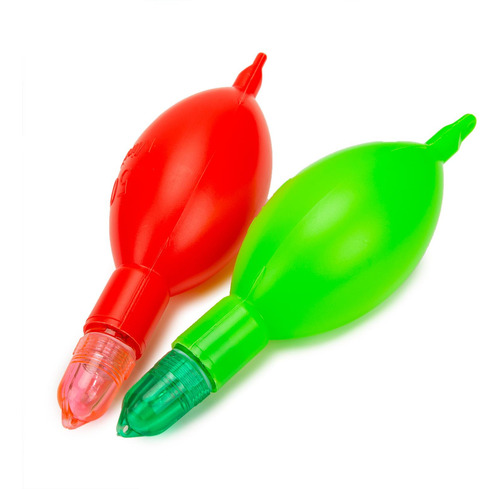 2 Pesca Bobbers Impermeable Boya Gear 15,5 Cm X 5 Cm X 5 Cm