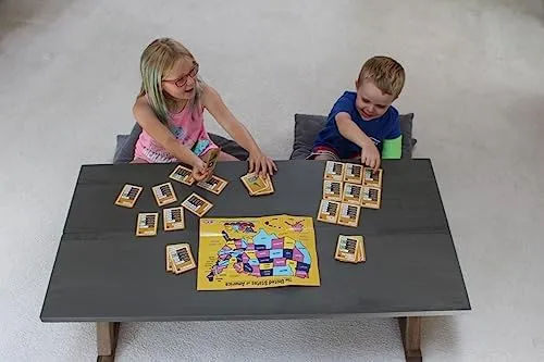Juego De Estados Y Capitales - Aprende Jugando - Para Todas