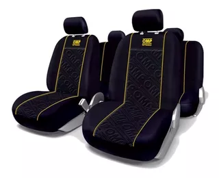 Set Fundas Carro Omp Forro Cubre Asiento Silla Vehiculo