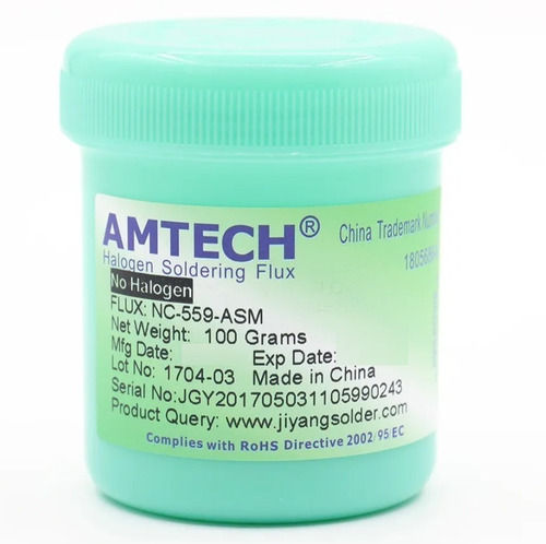 Flux Amtech Nc-559 Pote 100gr Reballing Bga