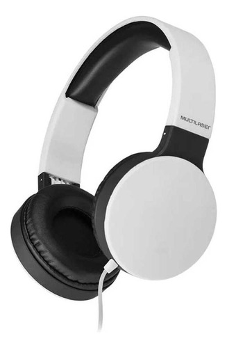 Headphone Dobrável Multilaser P2 Ph269 - Branco