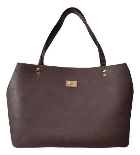 Bolso De Dama Elegante Grande Con 3 Compartimentos Telma