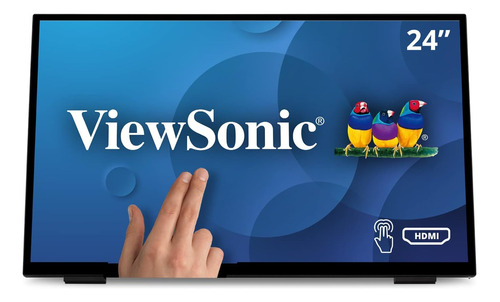 Monitor De Pantalla Táctil Ips Viewsonic Tdinch 1080p Con Er