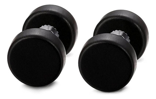 2 Pares Para Hombre Stud Pendientes De Pendientes De Oreja
