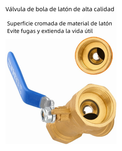 2pcs Filtro Tipo Y Bronce Para Genebre 1/2 Para Calefont