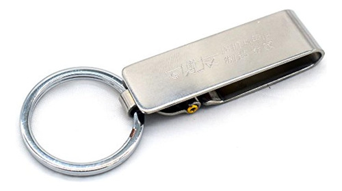 Llavero De Acero Inoxidable Con Clip De Cinturón