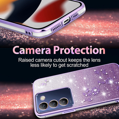 Funda Para Vivo V30 Lite Case Con Para Mujeres Y Niñas