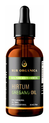 Aceite Orégano Hirtum 88% Carvacrol/timol 2%/daucosterol 30%