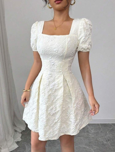 Vestido Importado De Jacquard - Saumur