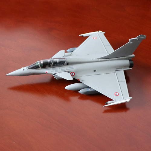 2 Pack De 1/72 Dassault Rafale Plane Fighter + Mig-21 Alloy