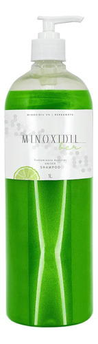 Shampoo Unisex Minoxidil 5% Con Bergamota 1l Cabello Y Barba