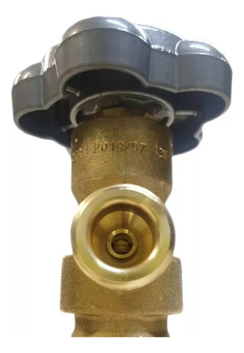 Válvula Para Cilindro Aluminio Oxigênio Ozônio 3/4 - 16 Unf