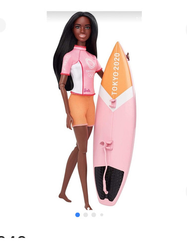 Muñeca Barbie Surf Tokio 2020 Mattel 61k