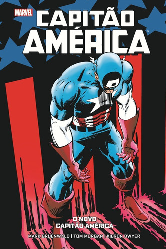 Capitão América: O Novo Capitão América: Marvel Vintage, de Gruenwald, Mark. Editora Panini Brasil LTDA, capa dura em português, 2021