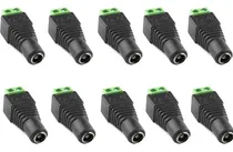 Comprar Pack X10 Conectores Dc Hembra Para Cámaras De Poder Dc