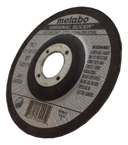 Herramienta Metabo, 4.5x.045x7/8 A60tz