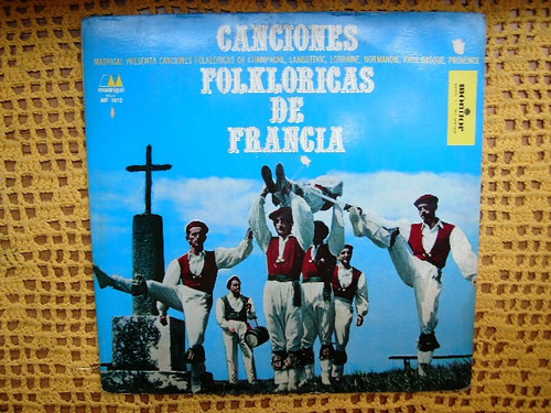 Canciones Folkloricas De Francia - Lp De Vinilo