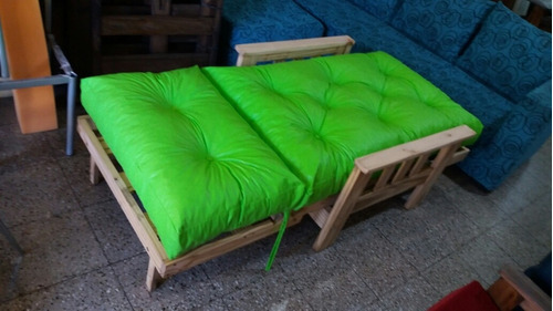 Colchon Para Futon De Un Cuerpo Ecocuero / Envio Gratis 