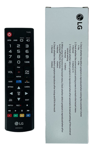 Controle Remoto Smart Tv LG 3d 42la6204 47la6610 Akb75055701