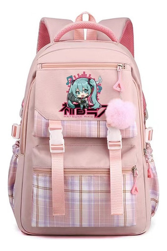 Bolsos A Cuadros De Anime Hatsune Miku For Hombres Y Mujeres