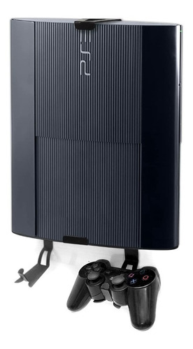 Soporte Pared Play Station 3 Super Slim (ps3) + 2 S. Control