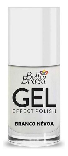 Esmalte Cremoso Branco Névoa Bella Brazil 8ml