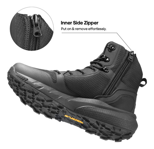 Botas Tácticas Militares Hombre, Ligeras, Cómodas, Trabajo,