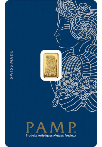 Dije Lingotito De Oro Pamp 2,5 Gramos Edición Lady Fortuna