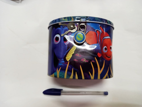 Imagen 2 de 3 de Buscando A Nemo Alcancia Metalica 15cm Aprox ¡nuevo!