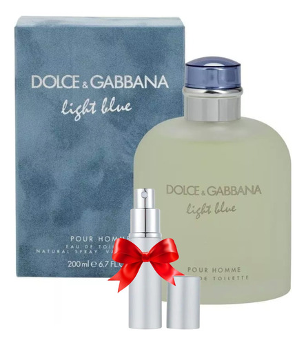 Light Blue Dolce & Gabbana 200ml Caballero Original + Decant