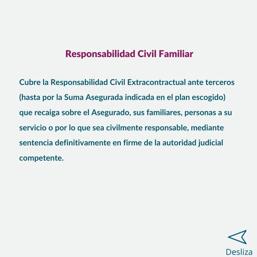 Imagen 6 de 6 de Seguro Combinado De Residencia Plan 1